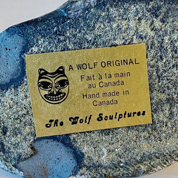 3 For $25 Vintage Canadiana Seal Stonework Carving - Picture 6 of 6